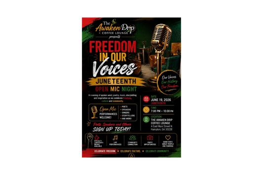 Freedom in Our Voices: Juneteenth Open Mic