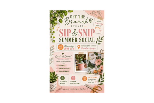 Sip & Snip Summer Social